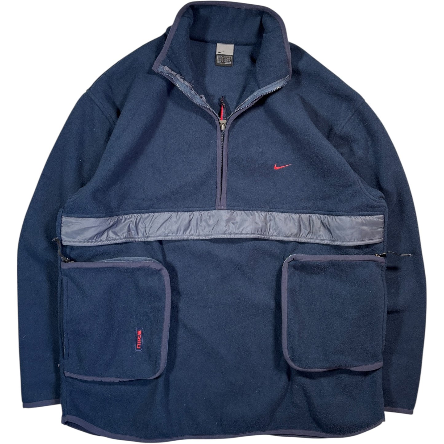 Nike 00’s 3D Quarter Zip Fleece Jacket XL