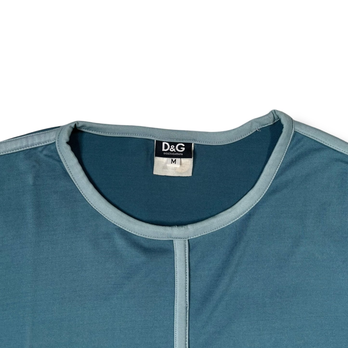 Dolce & Gabbana 00’s Contrast Seam T Shirt Medium