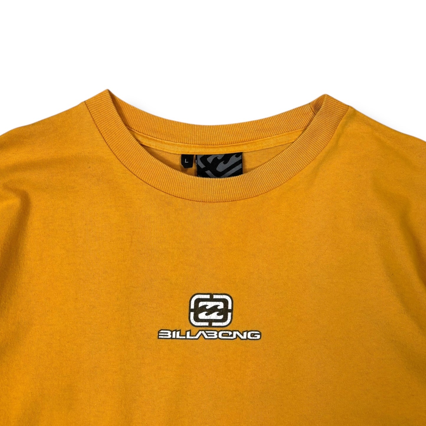 Billabong 00’s Mustard Yellow T Shirt Large
