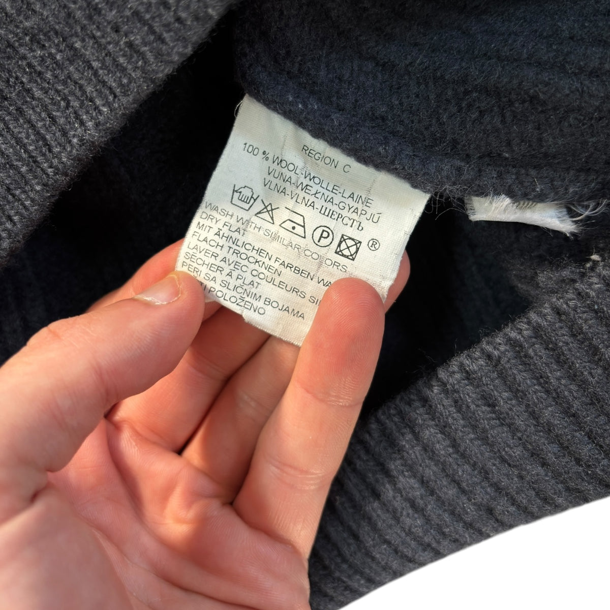 Levi’s All Duty 00’s Panelled Wool Jumper L