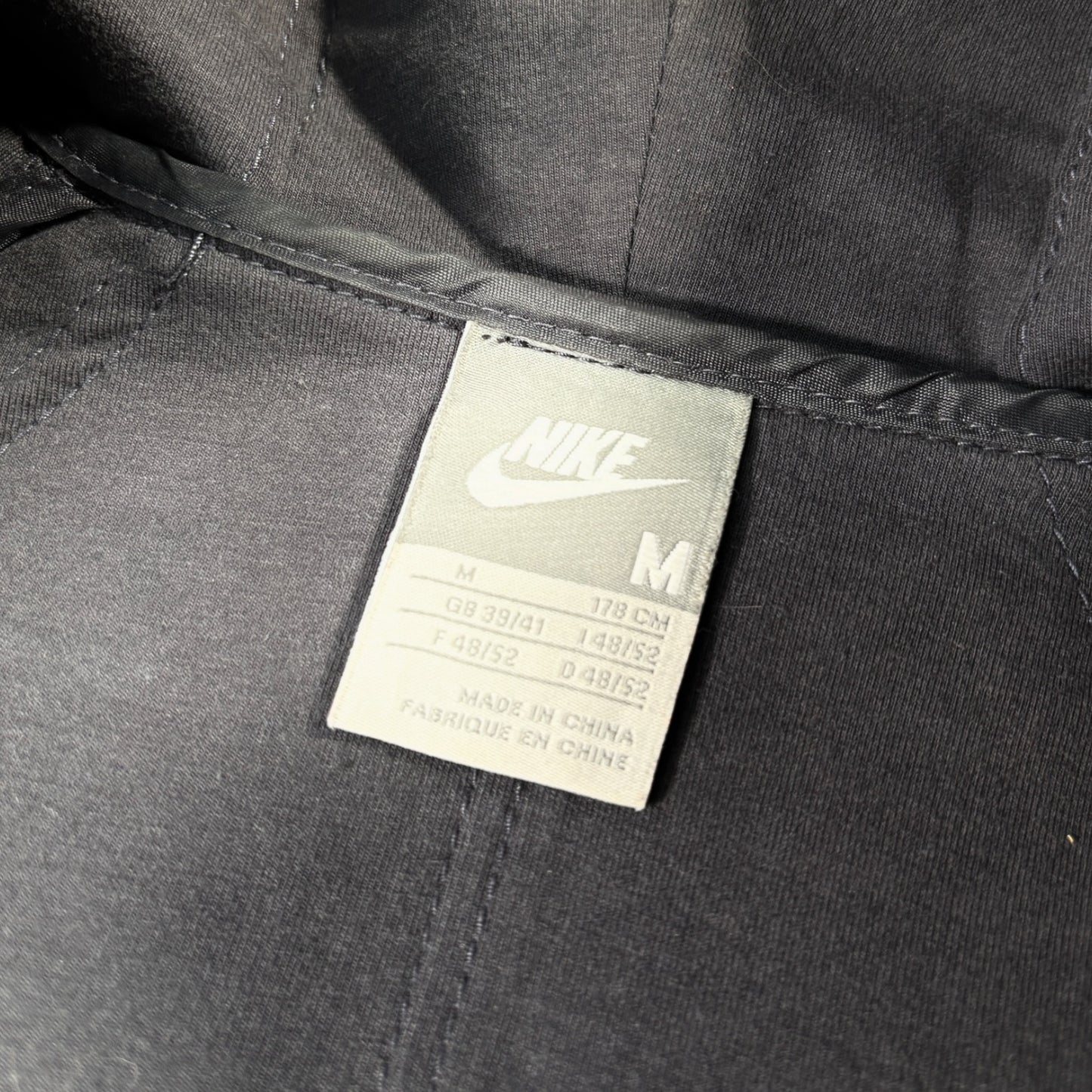 Nike 2007 Tony Spackman Technical Articulated Leather Jacket M