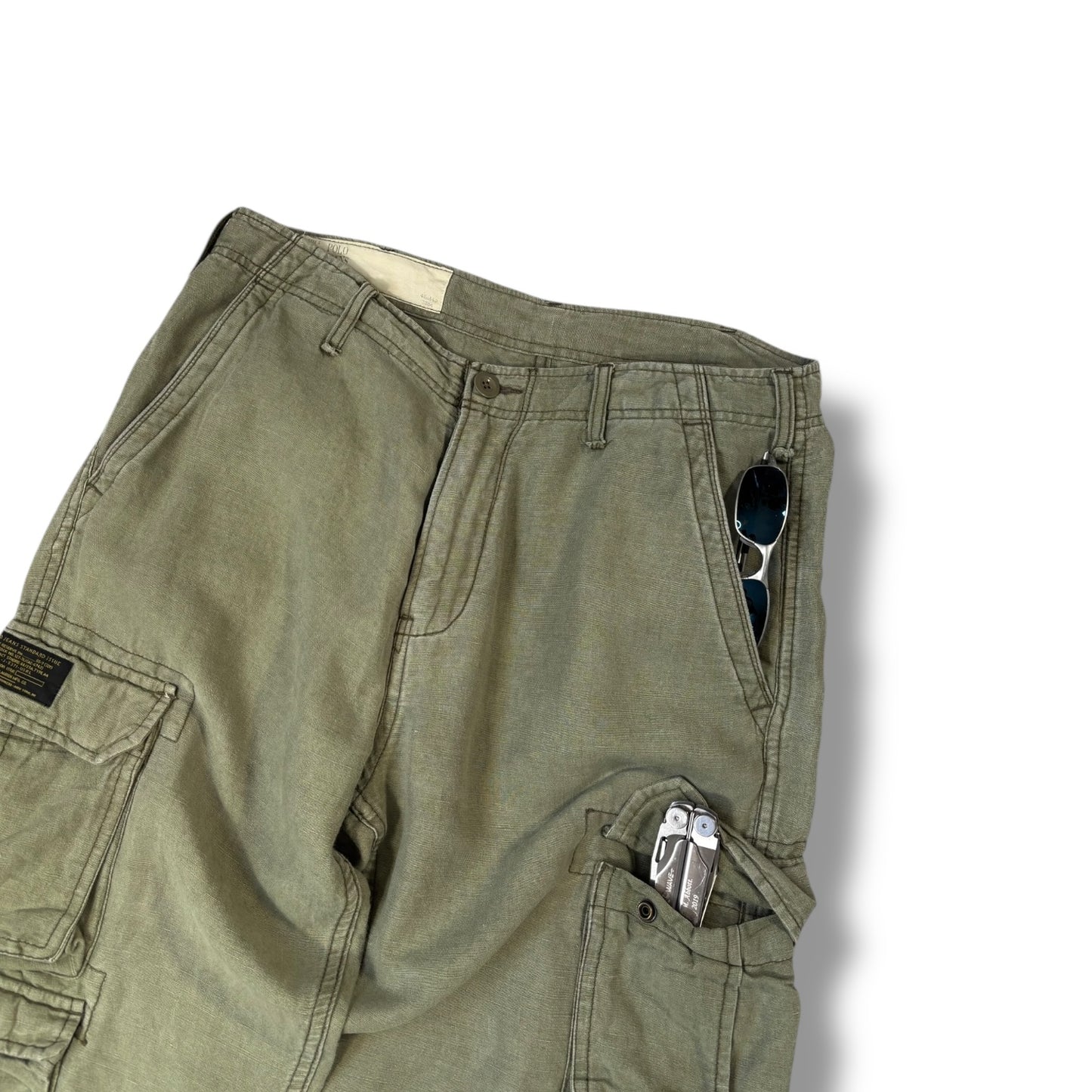 Ralph Lauren 00’s Multipocket Utility Cargo Bottoms 34W