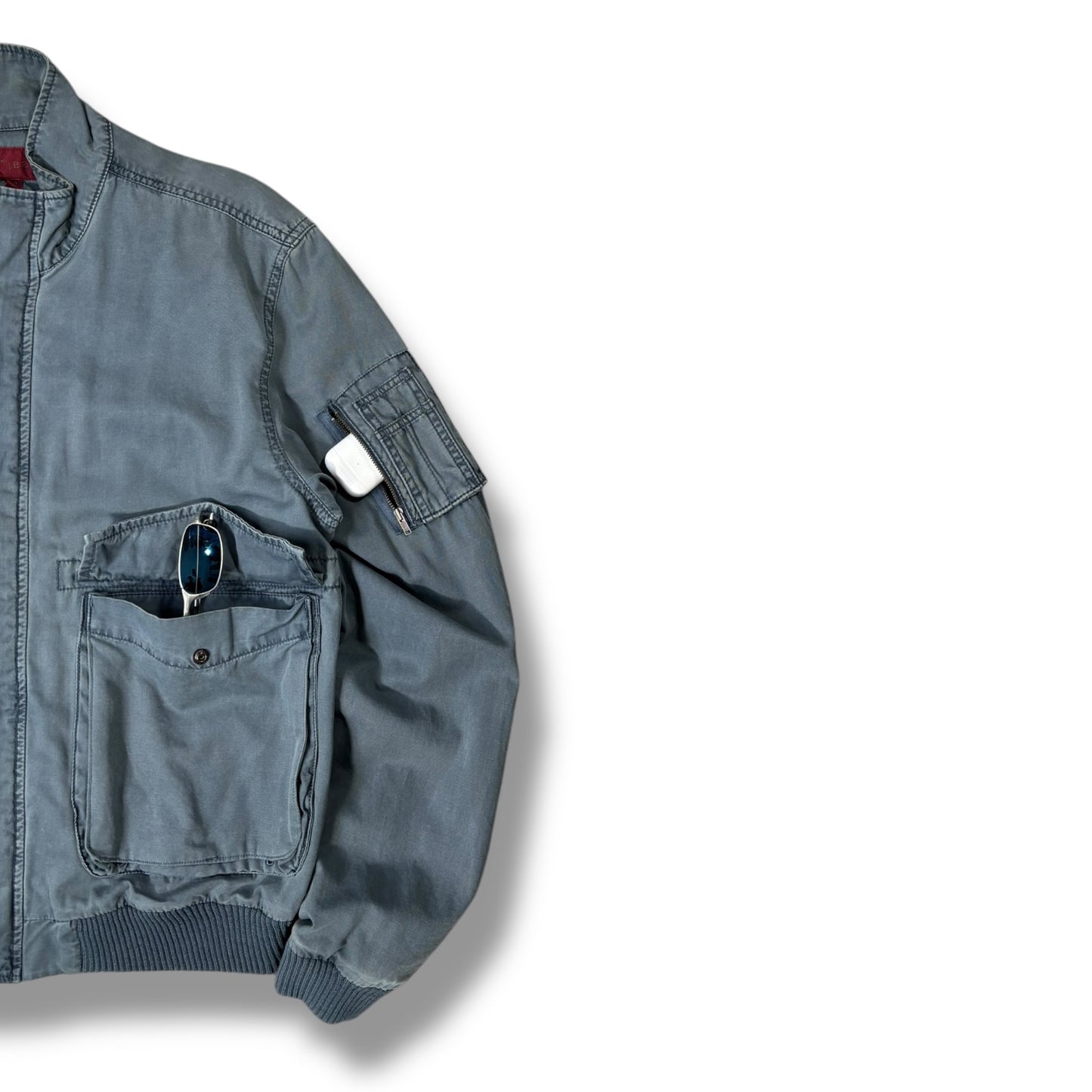 FCUK 00’s Multipocket Bomber Jacket Medium