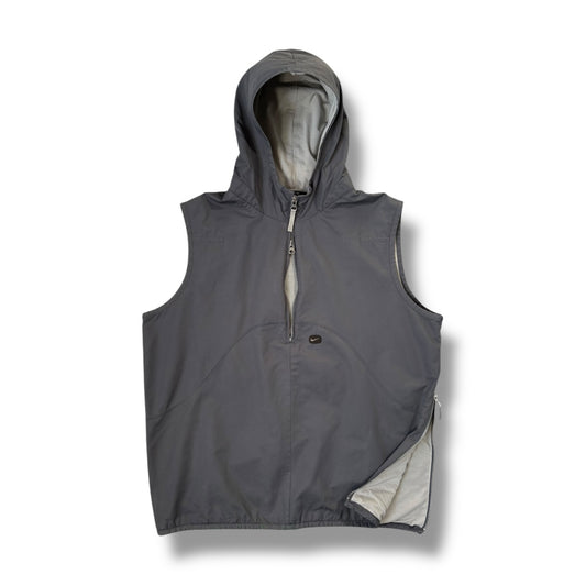Nike 2000’s Overlocked Stitch Hooded Gillet Medium