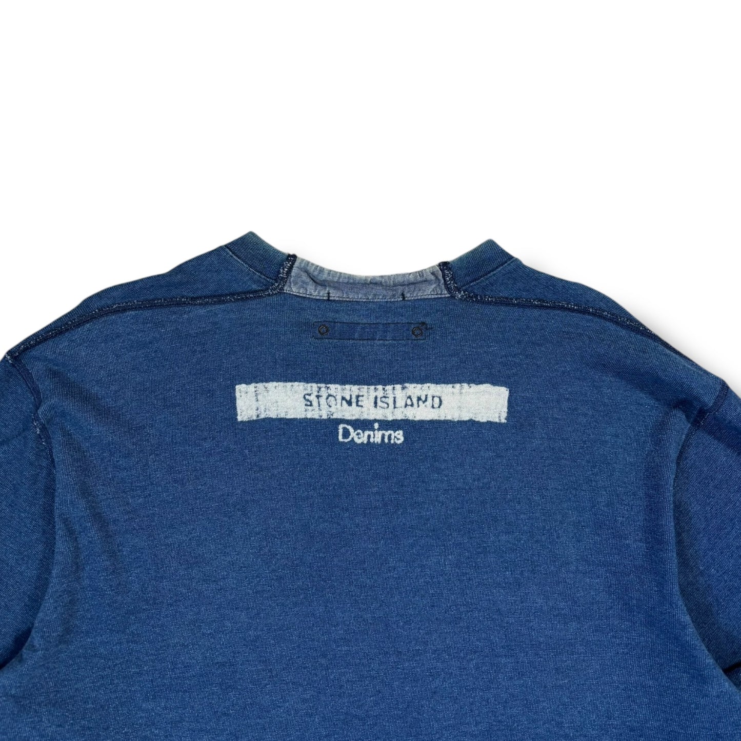 Stone Island Denim 00’s Longsleeve T Shirt Large