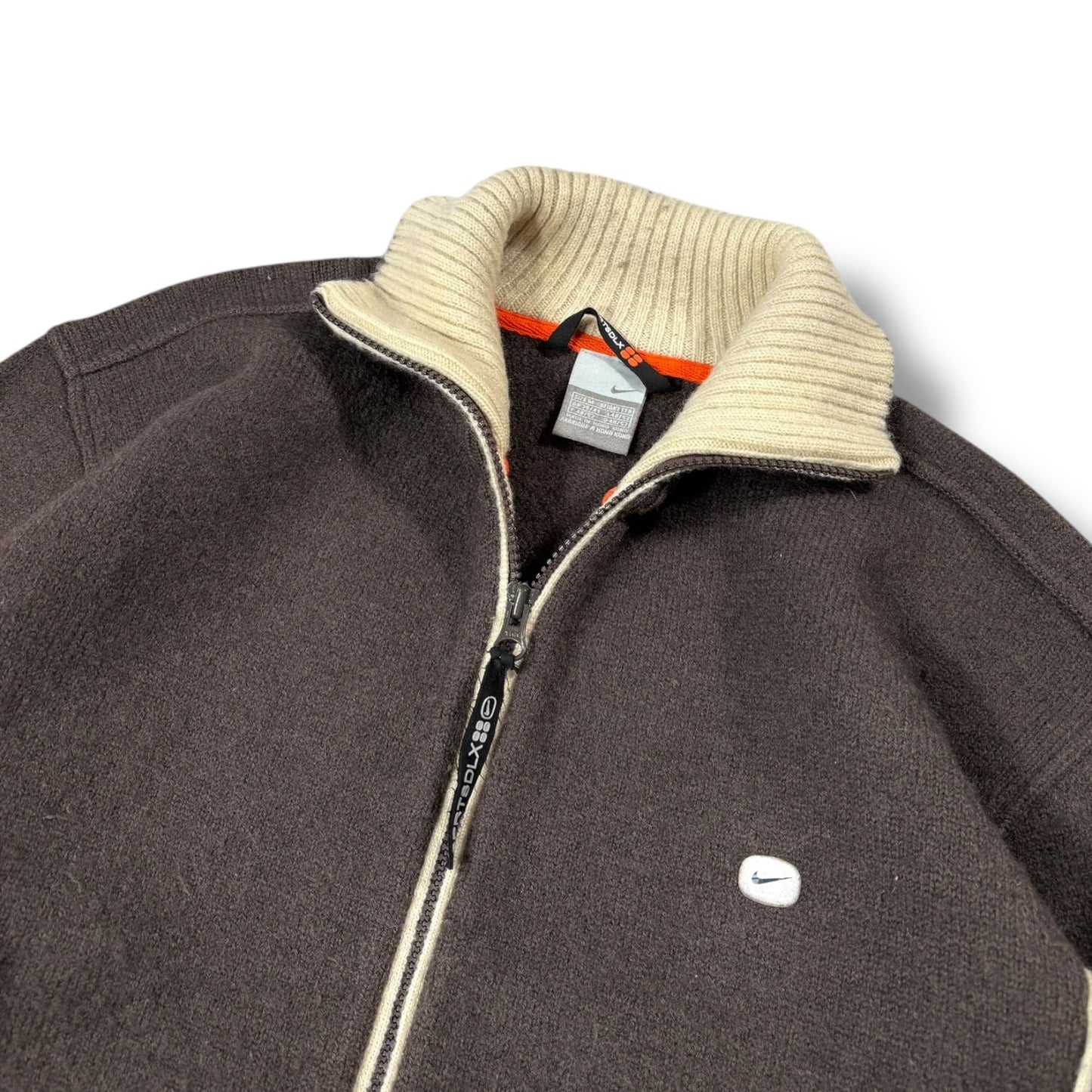 Nike 00’s Full Zip Knit Jumper Medium