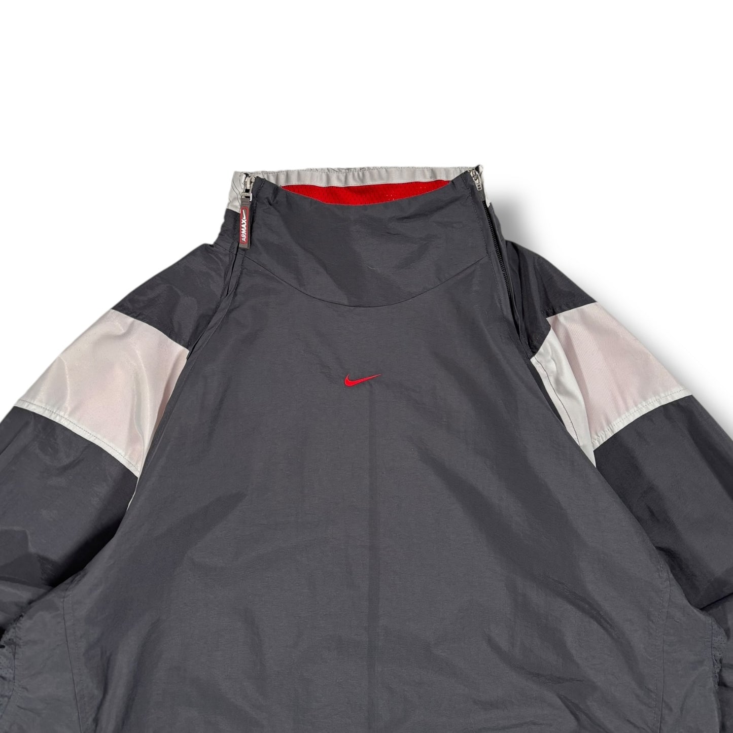 Nike Air Max Dual Zip Center Swoosh Panelled Pullover Jacket Extra Large