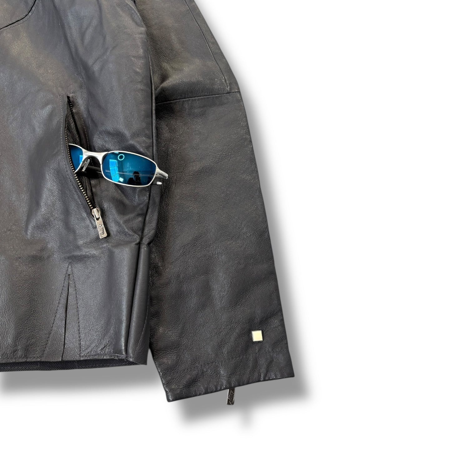 Nike 2006 Technical Leather Jacket Medium