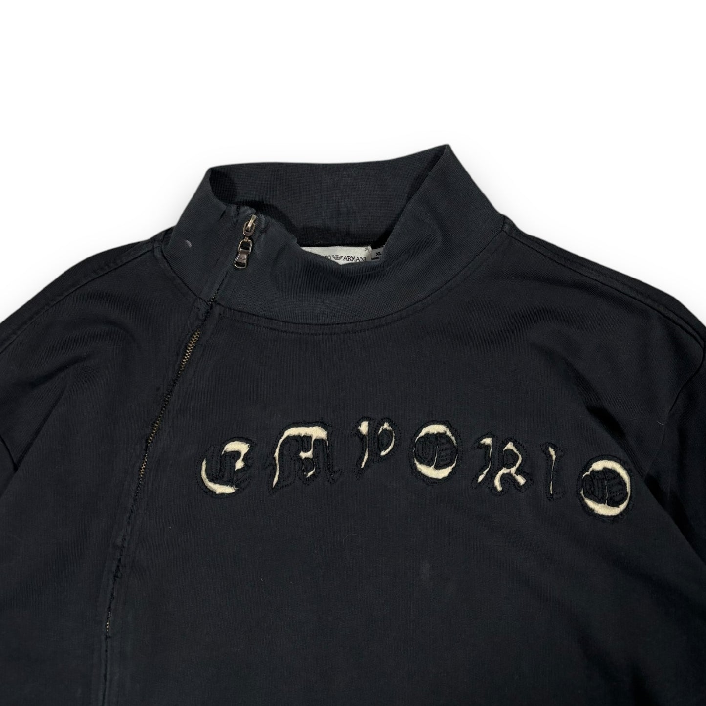 Emporio Armani 00’s Asymmetrical Zipped Jacket Extra Large