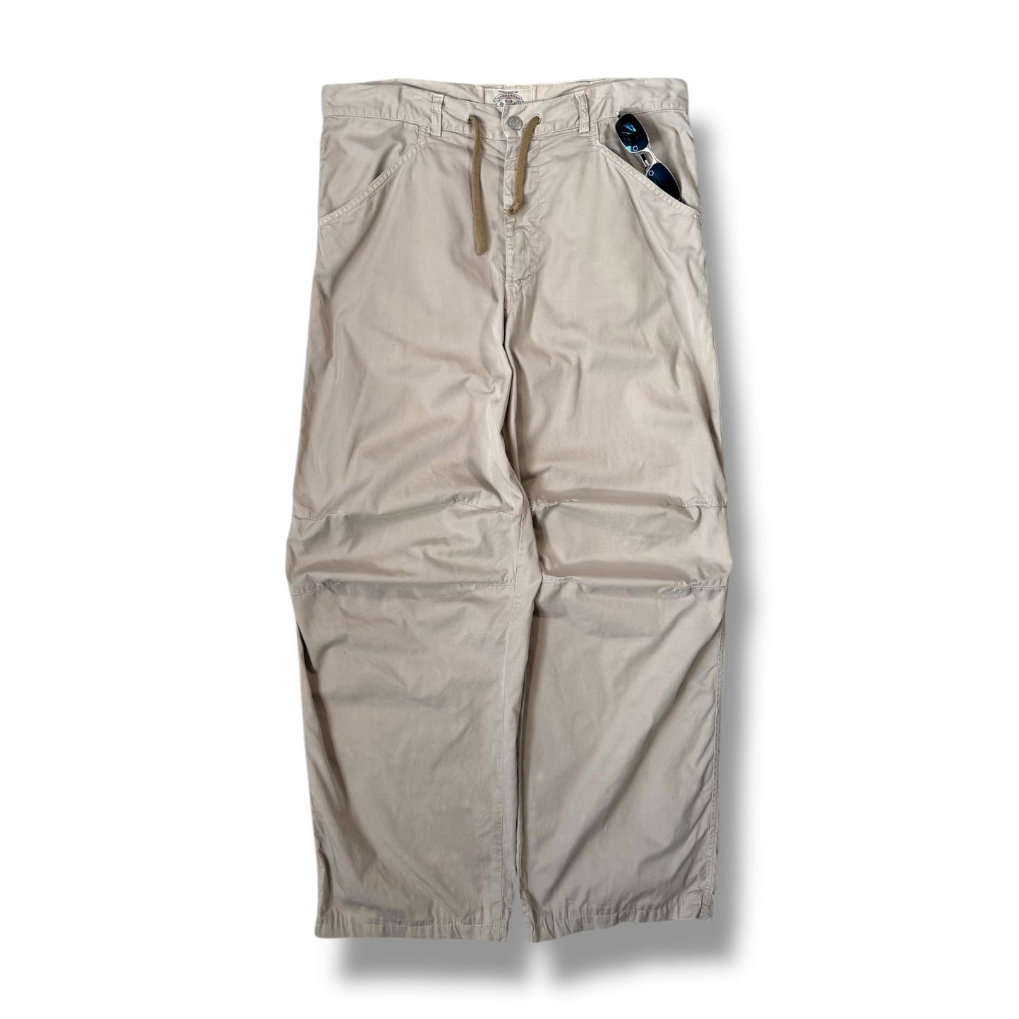 Armani Jeans 00’s Darted Knee Parachute Bottoms 34W