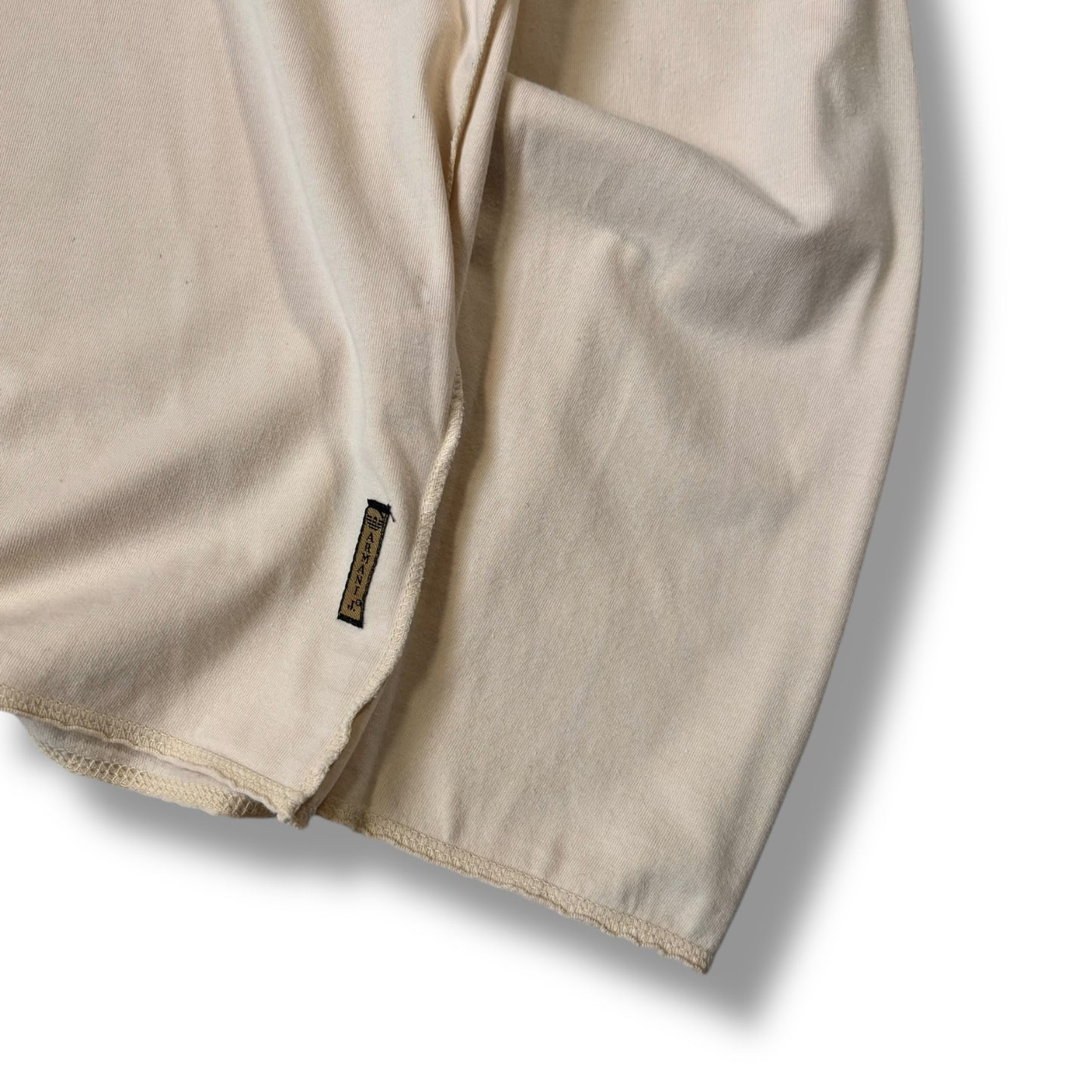 Armani Jeans 00’s Khaki Longsleeve T Shirt Extra Large