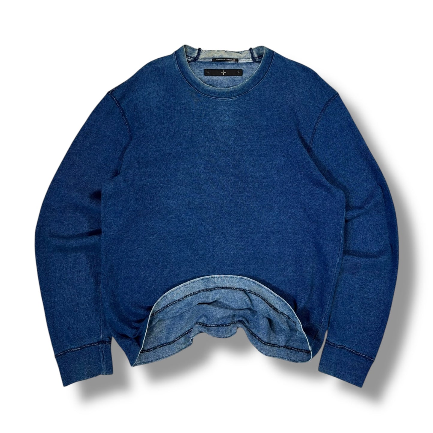 Stone Island Denim 00’s Longsleeve T Shirt Large