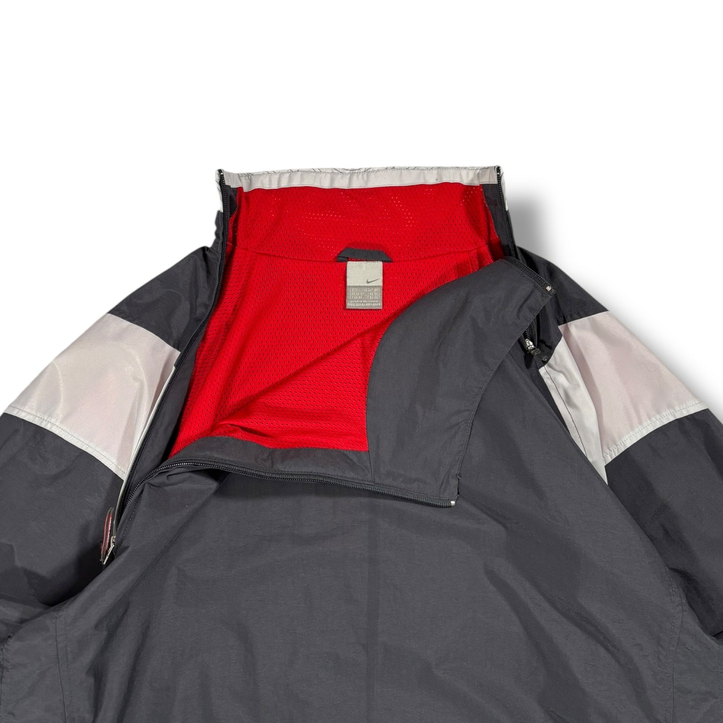 Nike Air Max Dual Zip Center Swoosh Panelled Pullover Jacket Extra Large