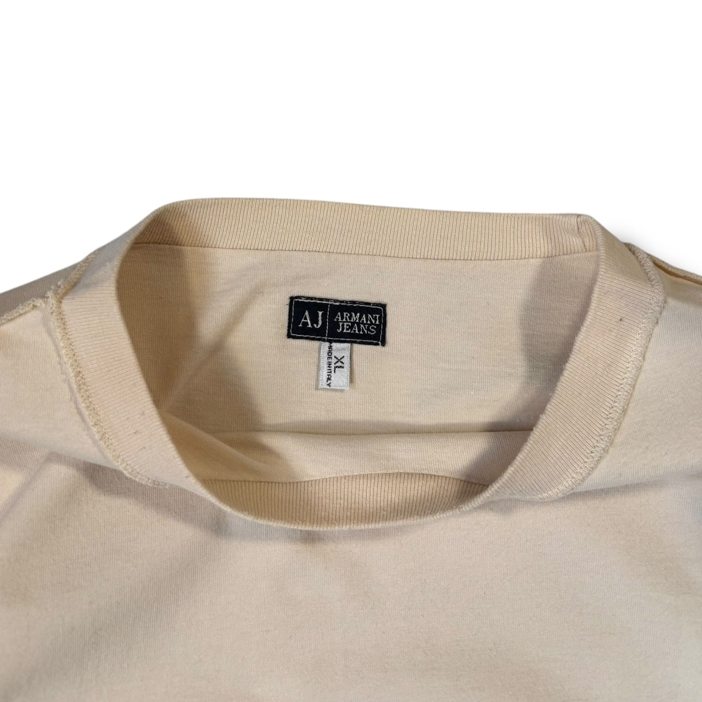 Armani Jeans 00’s Khaki Longsleeve T Shirt Extra Large