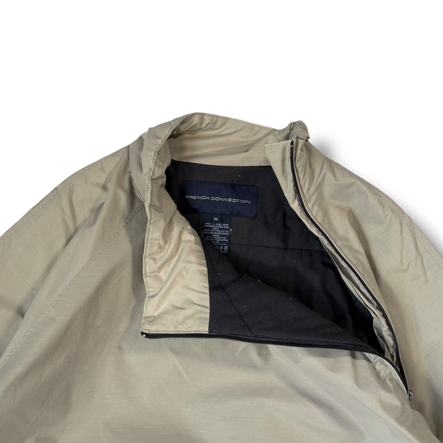 FCUK 00’s Shoulder Zip Jacket Extra Large