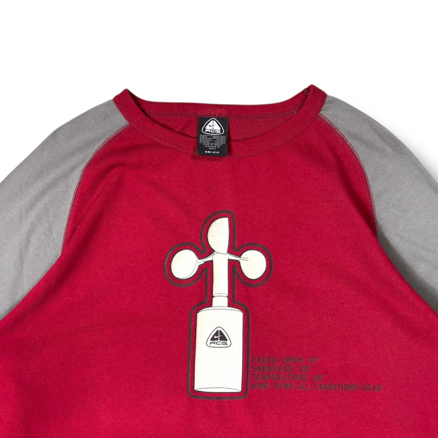 Nike ACG 00’s “Fresh Snow” Longsleeve T Shirt Large