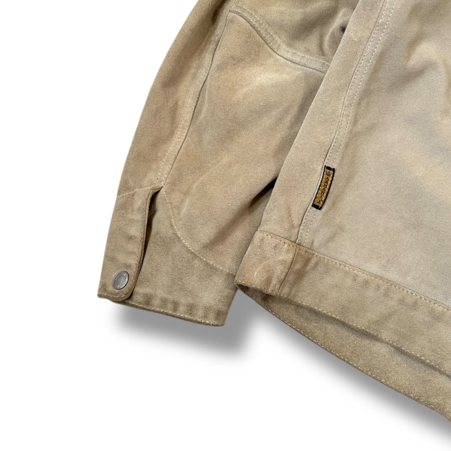 Armani Jeans 00’s Cropped Suede Jacket Medium