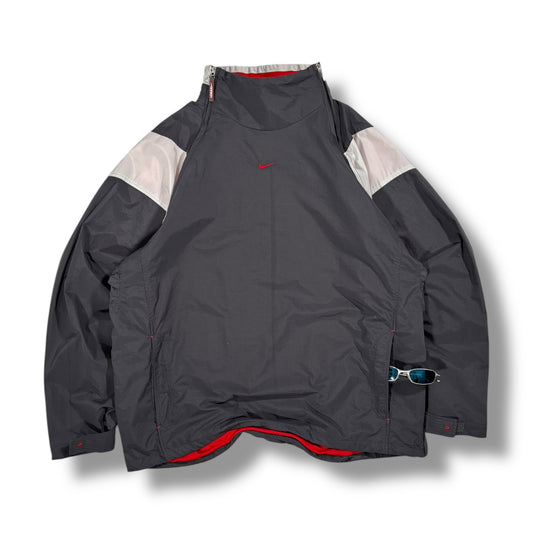 Nike Air Max Dual Zip Center Swoosh Panelled Pullover Jacket Extra Large