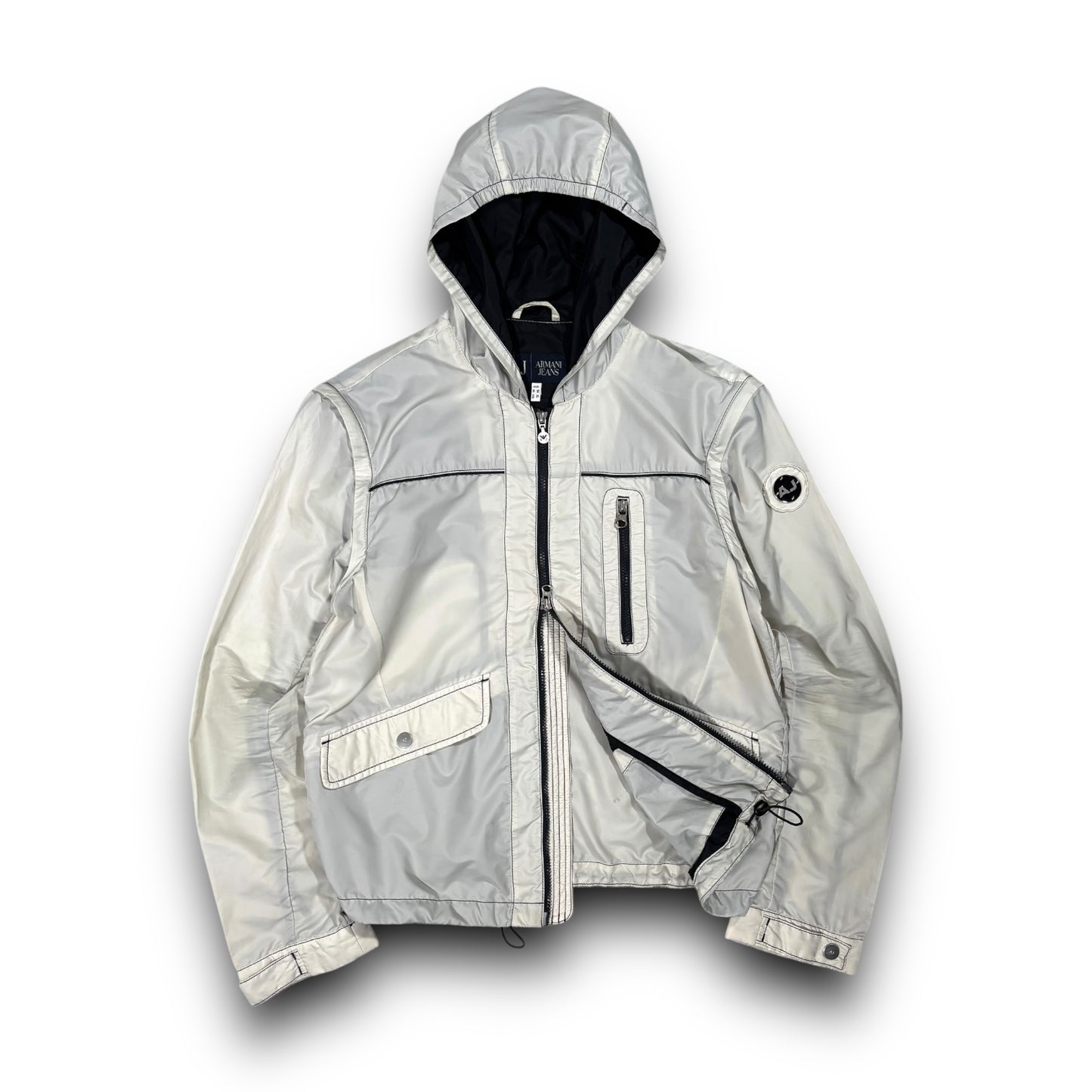 Armani Jeans Detachable Arm Jacket Extra Large