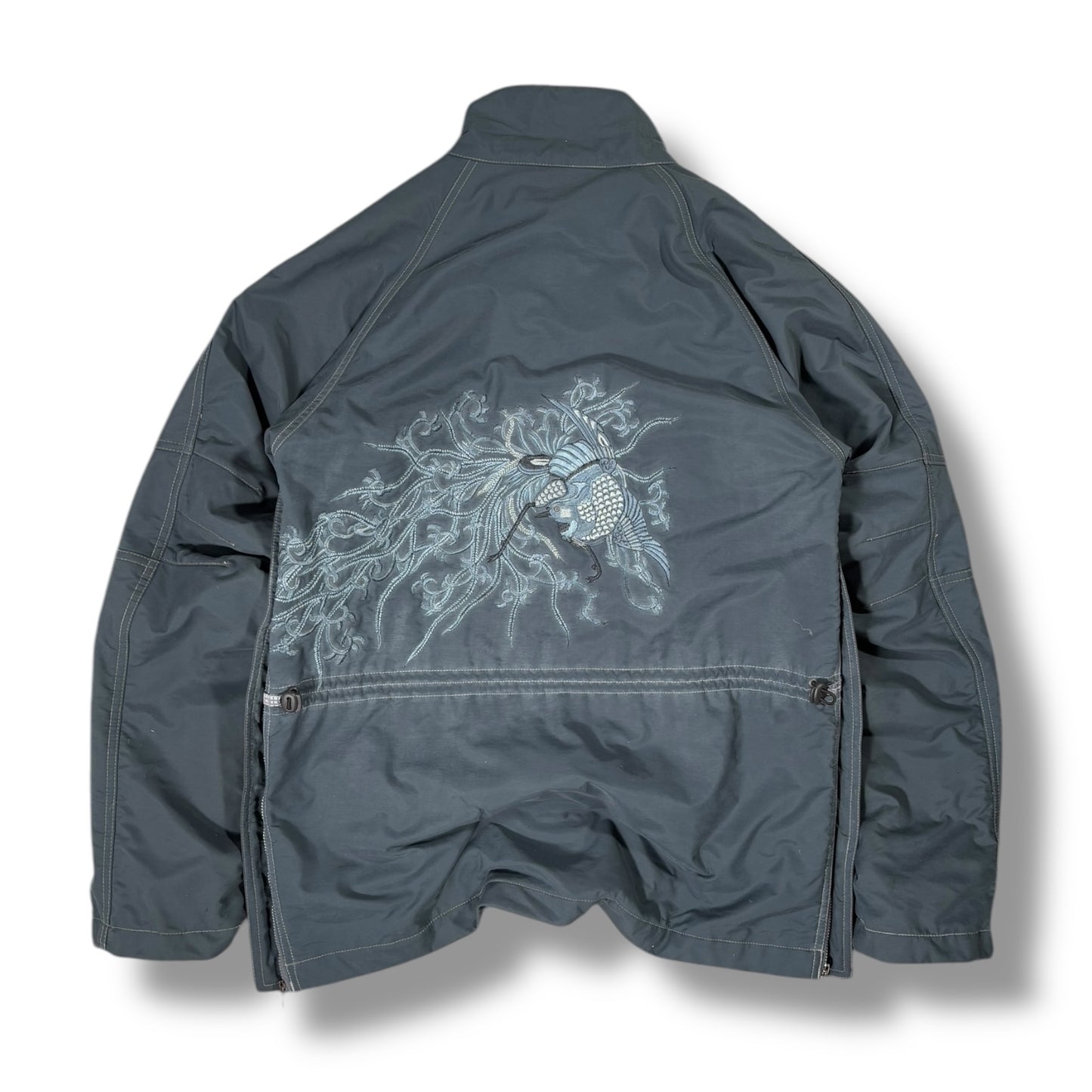 Maharishi 00’s Slate Grey Technical Jacket Large