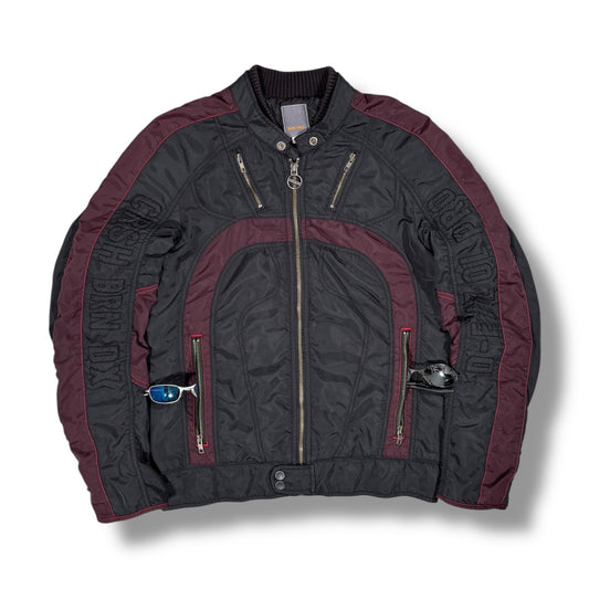 Diesel 00’s Nylon Biker Jacket Large