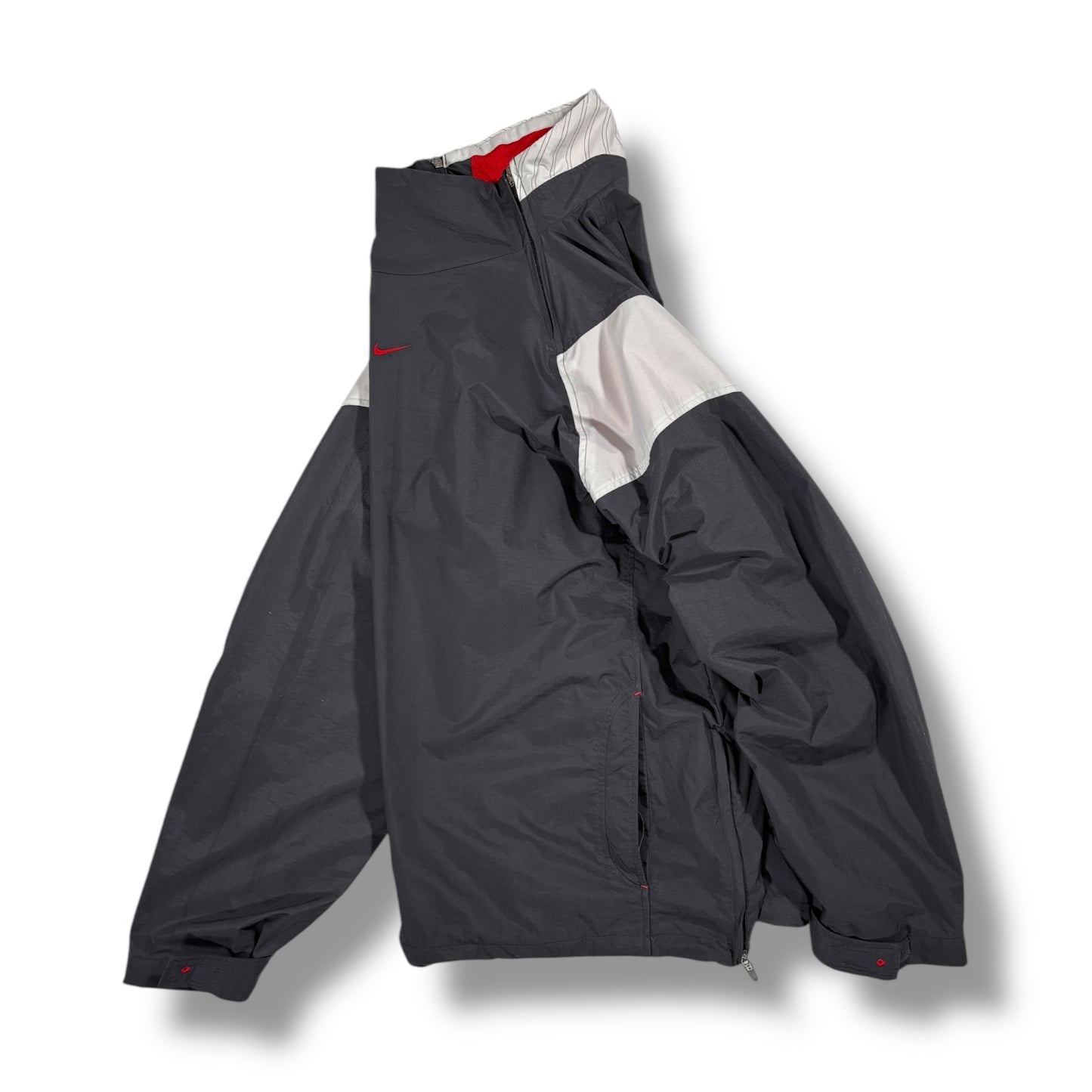 Nike Air Max Dual Zip Center Swoosh Panelled Pullover Jacket Extra Large