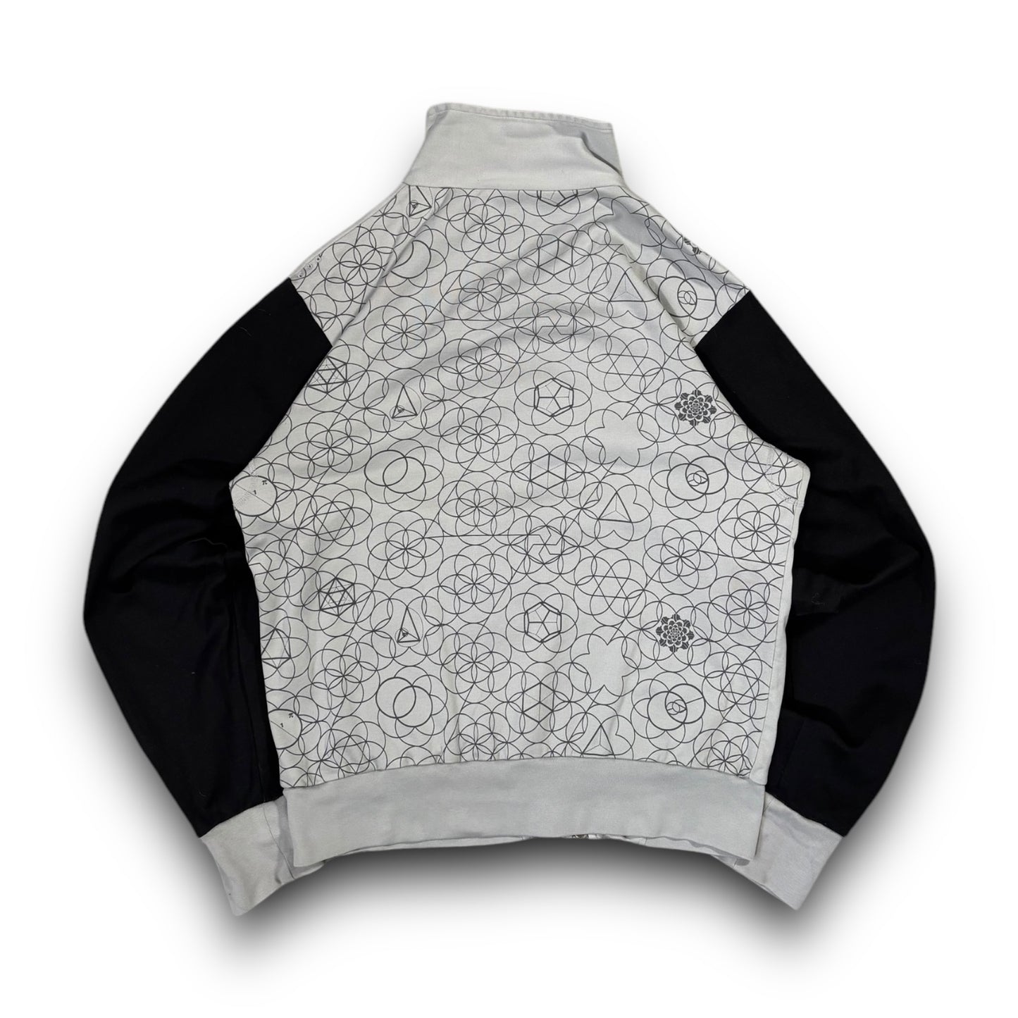 Maharishi 2002 Sacred Mathematics Asymmetrical Zip Jacket Medium