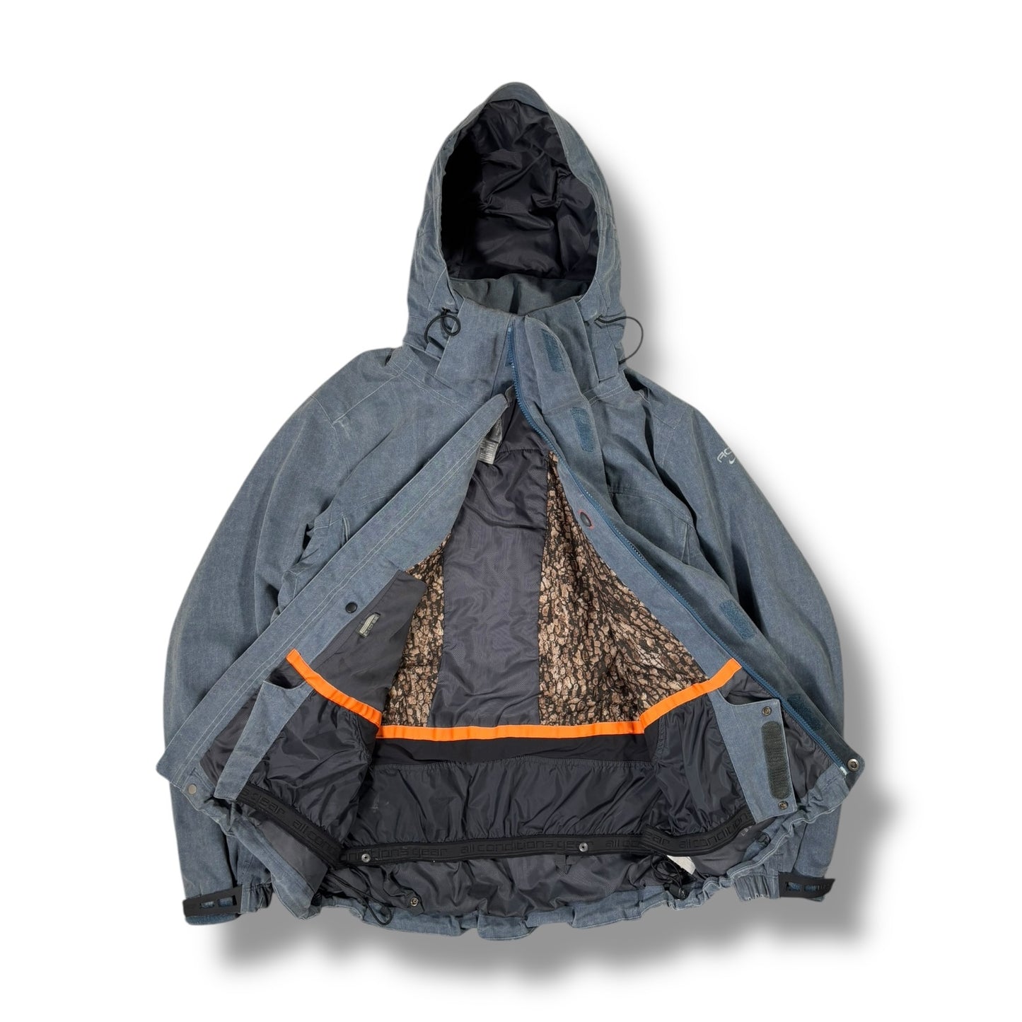 Nike ACG Brushed Slate Multi Pocket Padded Jacket Medium