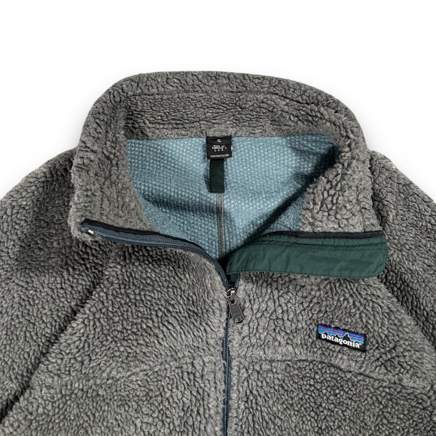 Patagonia 1997 Retro x Deep Pile Full Zip Fleece Extra Large