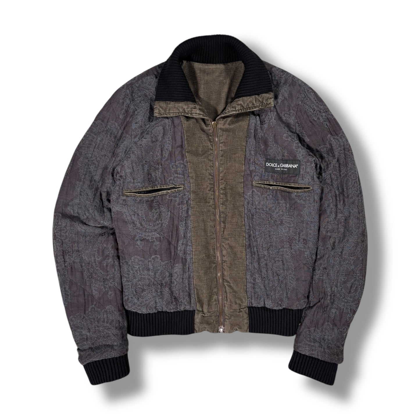 Dolce & Gabbana Wool Bomber Jacket Medium