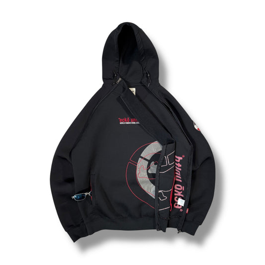 *Ecko unltd. 2005 Shoulder Zip Scuba Hoodie Extra Large