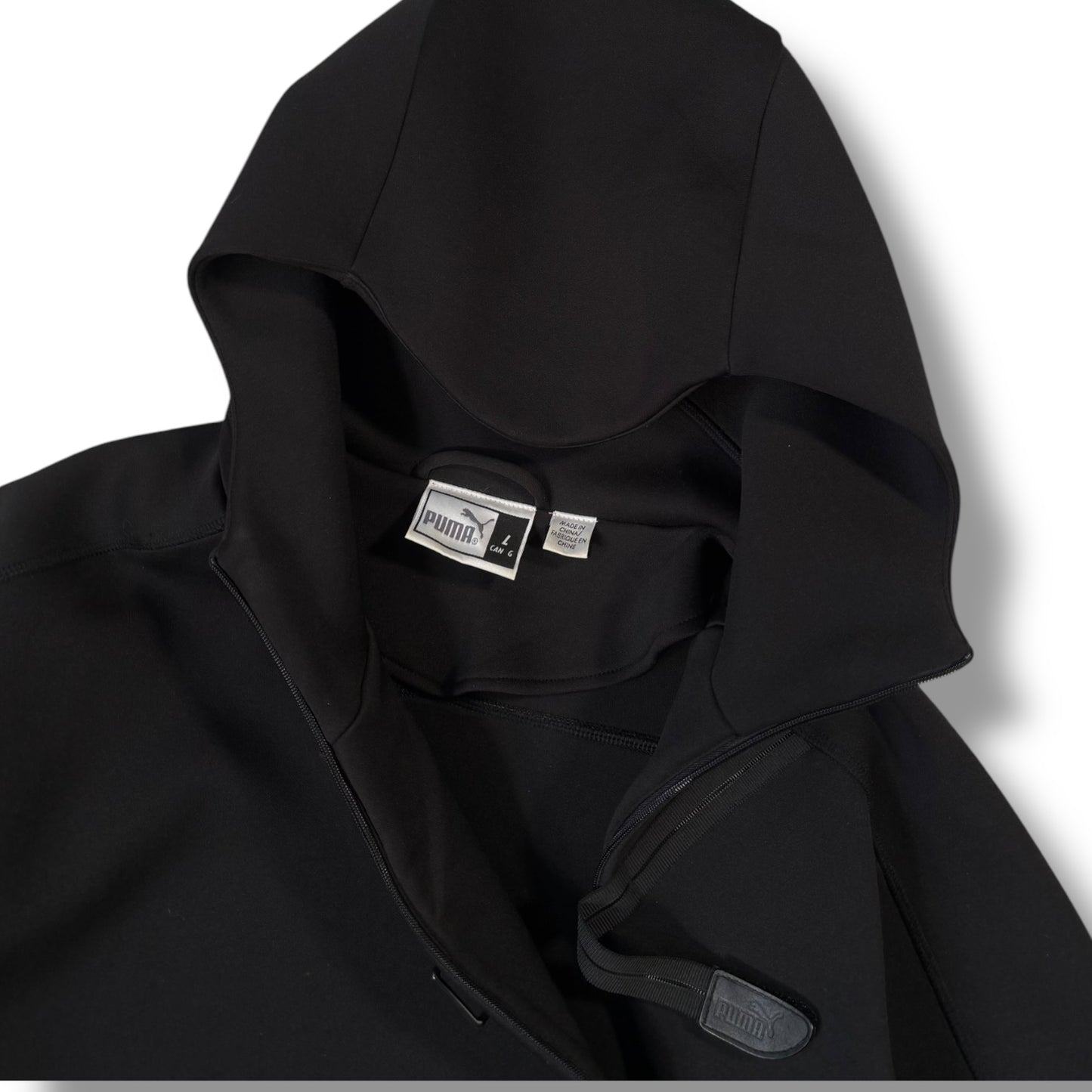 Puma Mostro 00’s Asymmetrical Zipped Hooded Jacket Large