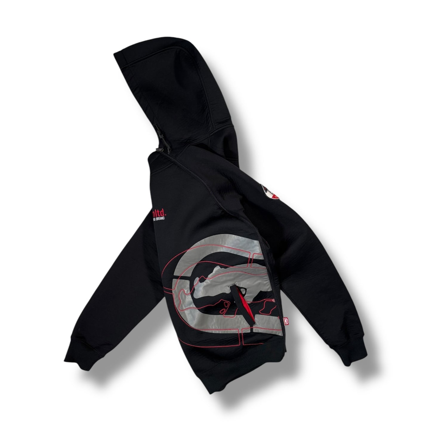 *Ecko unltd. 2005 Shoulder Zip Scuba Hoodie Extra Large
