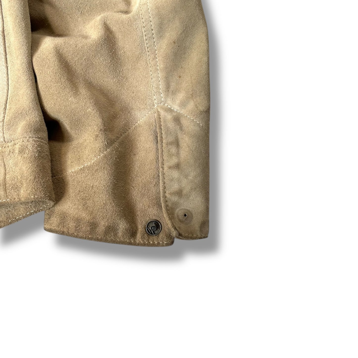 Armani Jeans 00’s Cropped Suede Jacket Medium