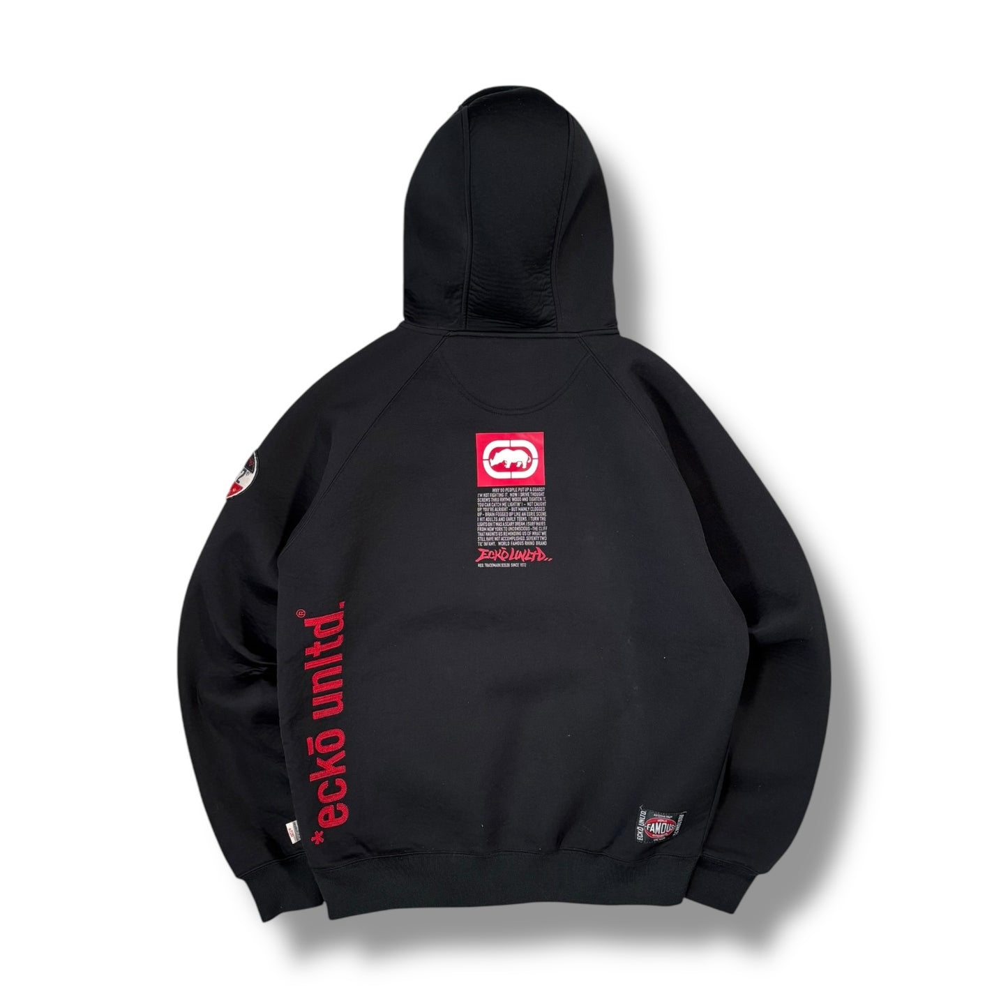 *Ecko unltd. 2005 Shoulder Zip Scuba Hoodie Extra Large