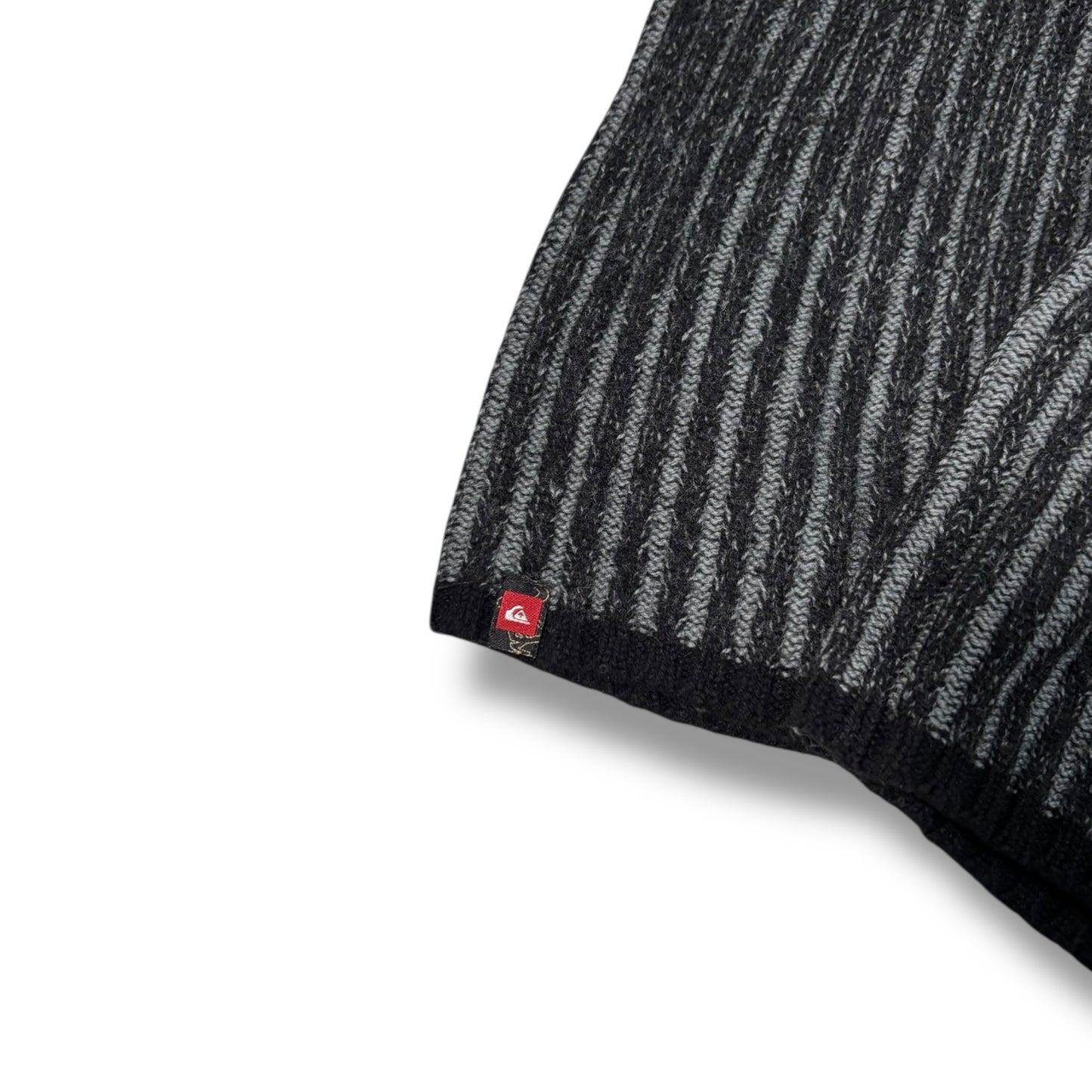 Quiksilver 00’s Full Zip Ribbed Knit Jumper Extra Large