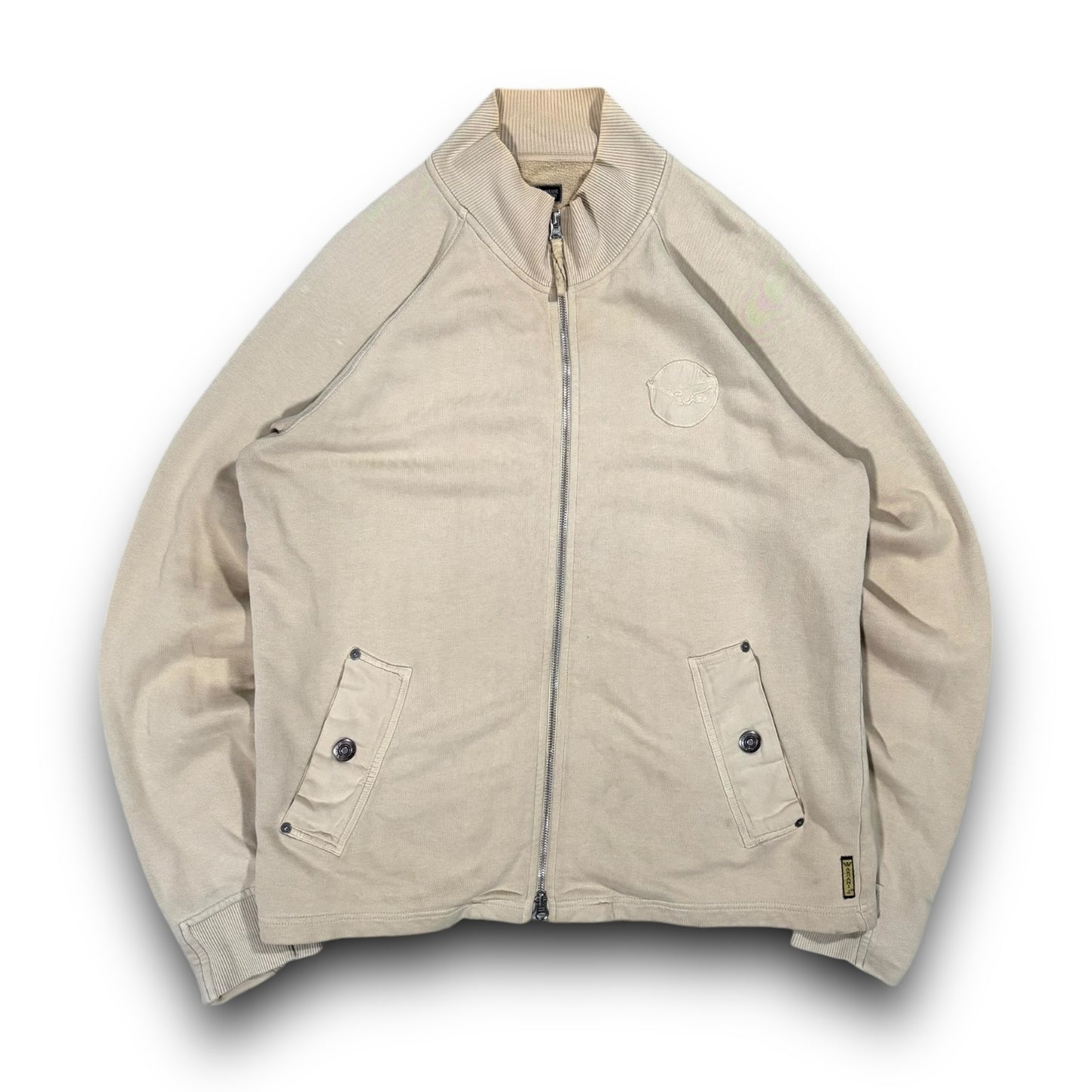 Armani Jeans 00’s Dual Full Zip Sweatshirt Extra Large