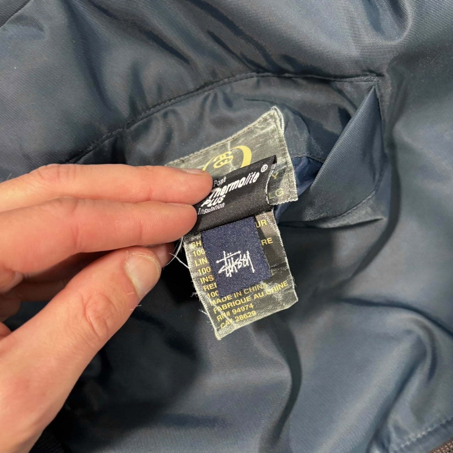 Stüssy 90’s Reversible Corduroy Military Jacket Women’s Large