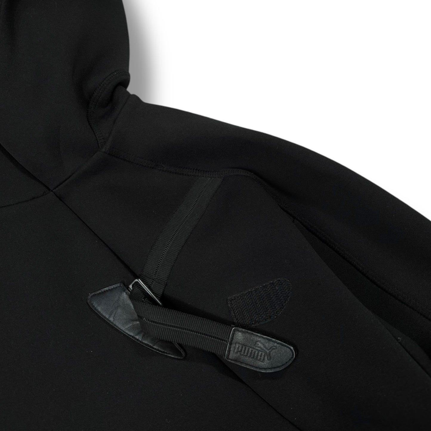 Puma Mostro 00’s Asymmetrical Zipped Hooded Jacket Large