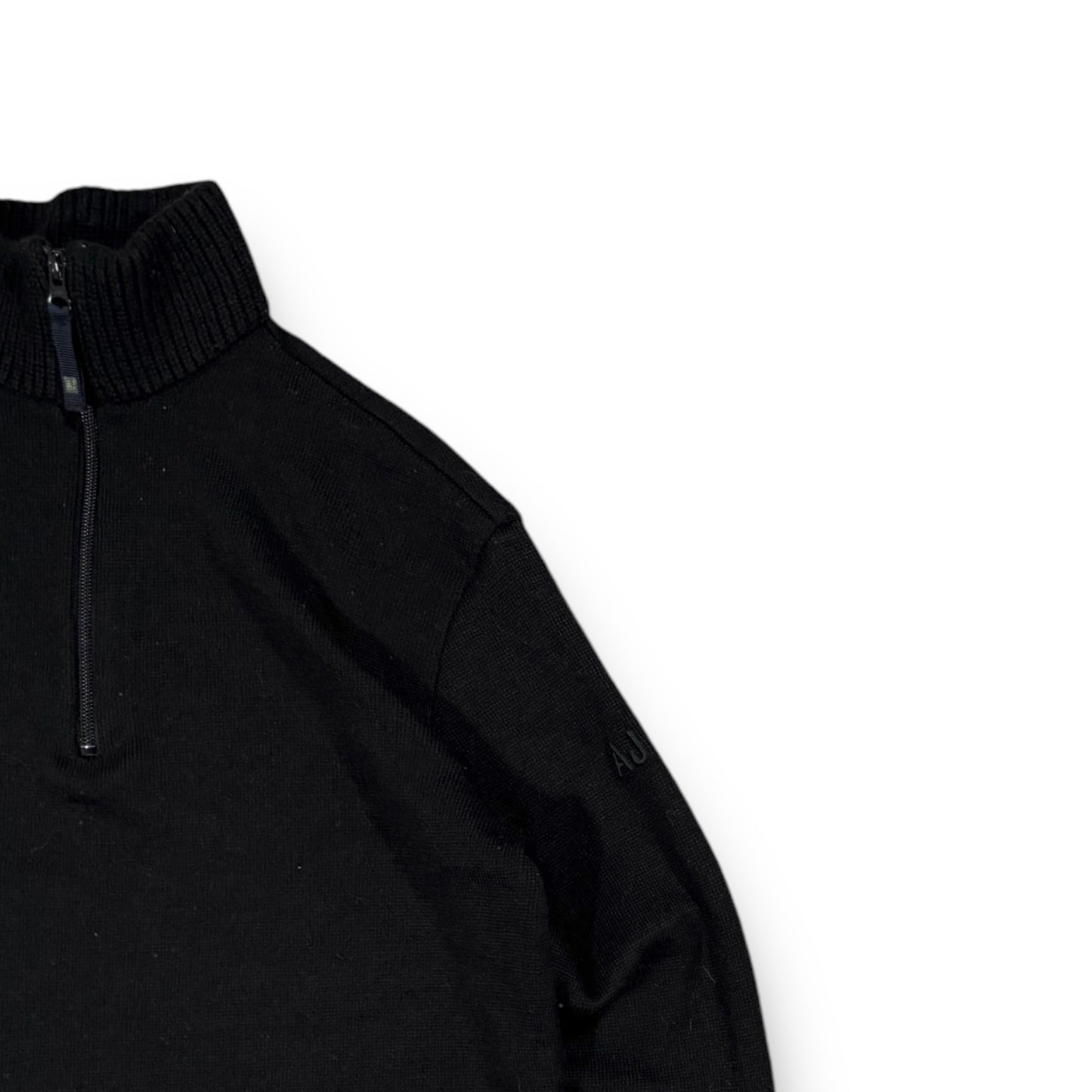 Armani Jeans 00’s Quarter Zip Knit Jumper Large