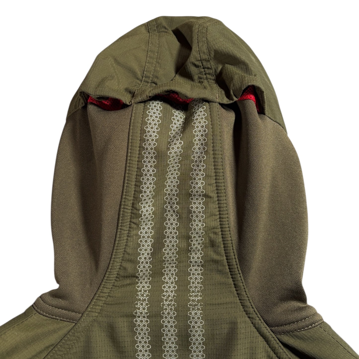 Adidas 2003 Asymmetrical Zip Two Tone Climawarm Hoodie L