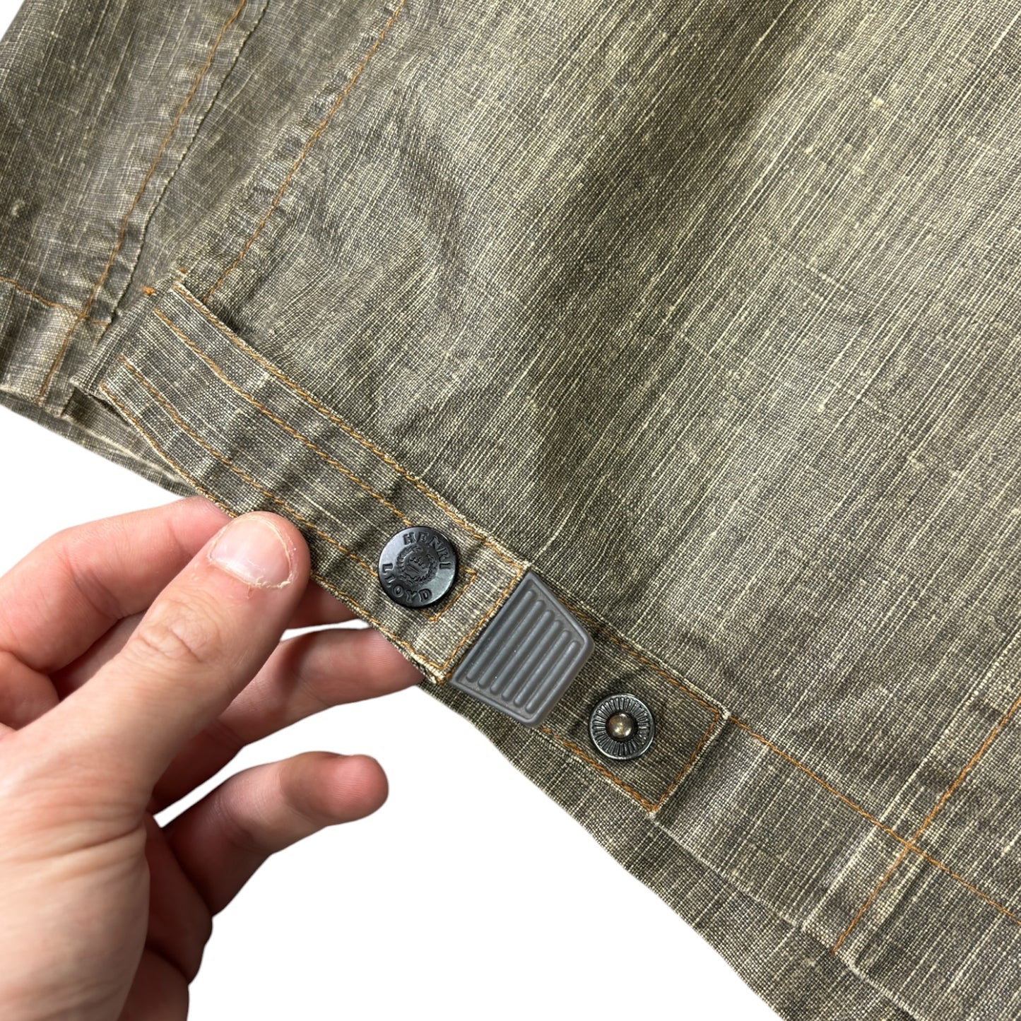 Henri Lloyd 00’s Linen Waxed Jacket XL