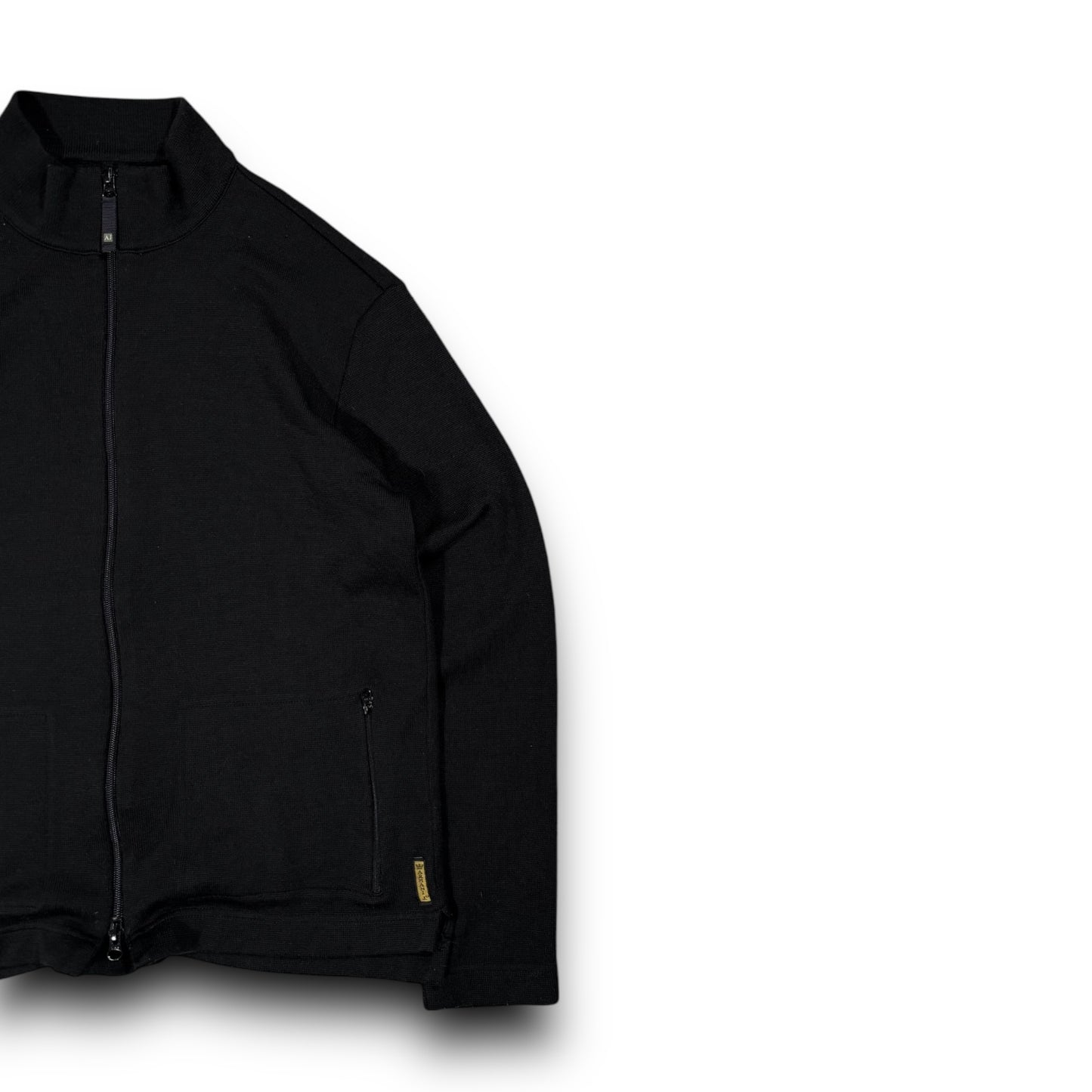 Armani Jeans 00’s Full Zip Knit Jumper Medium