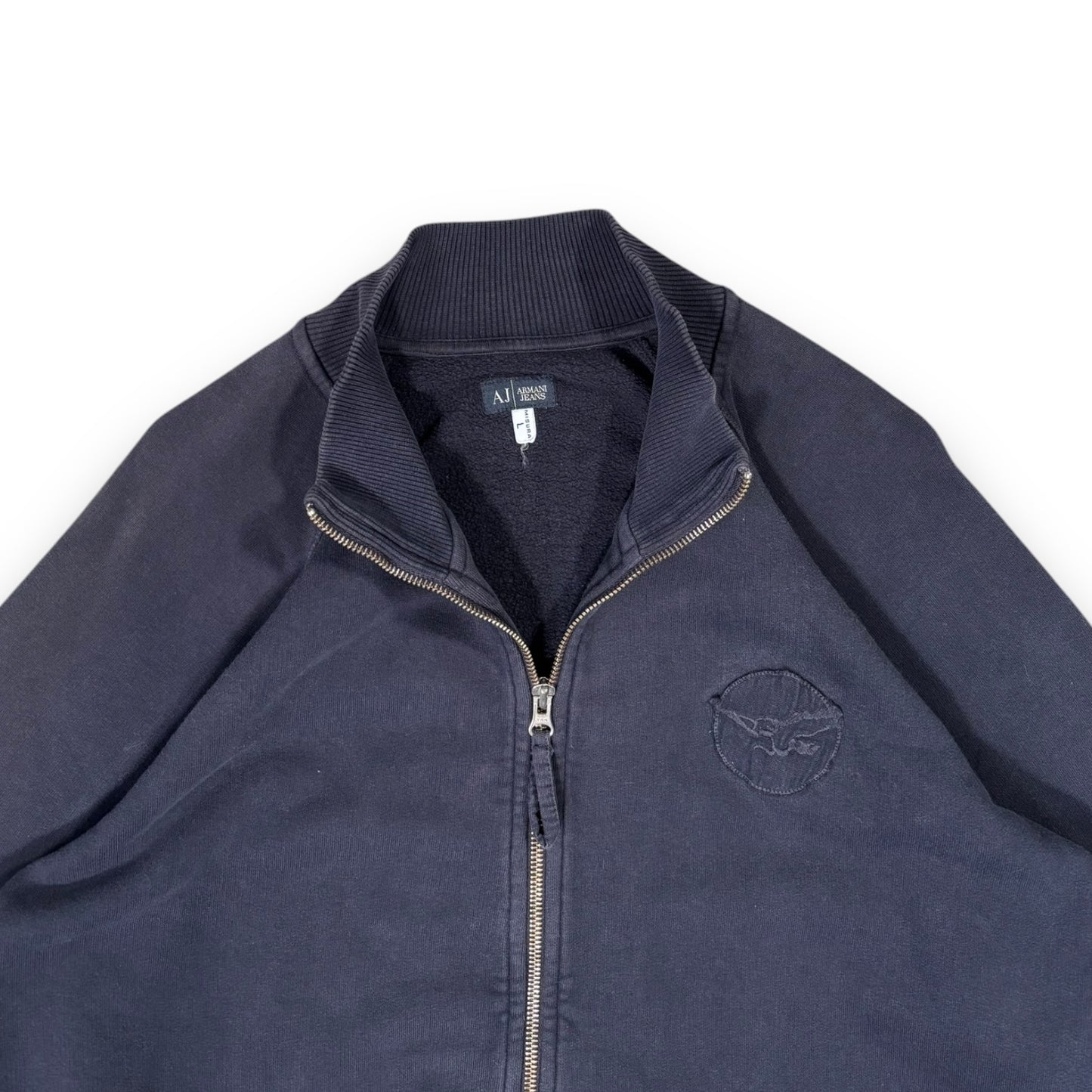 Armani Jeans 00’s Dual Full Zip Sweatshirt XXL