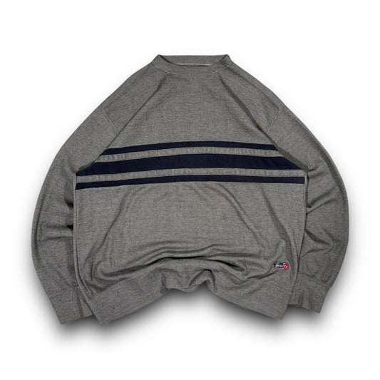 Stüssy 90’s Striped Sweatshirt Extra Large