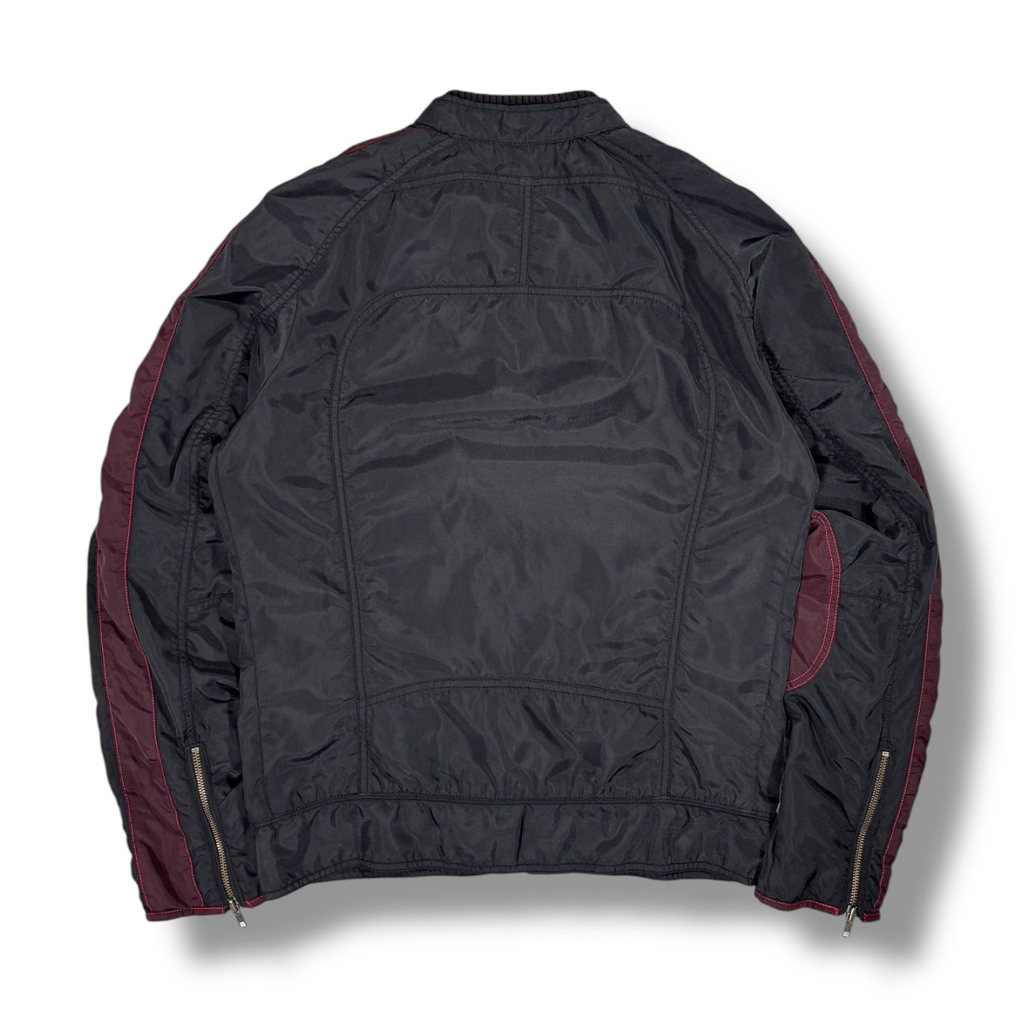 Diesel 00’s Nylon Biker Jacket Large