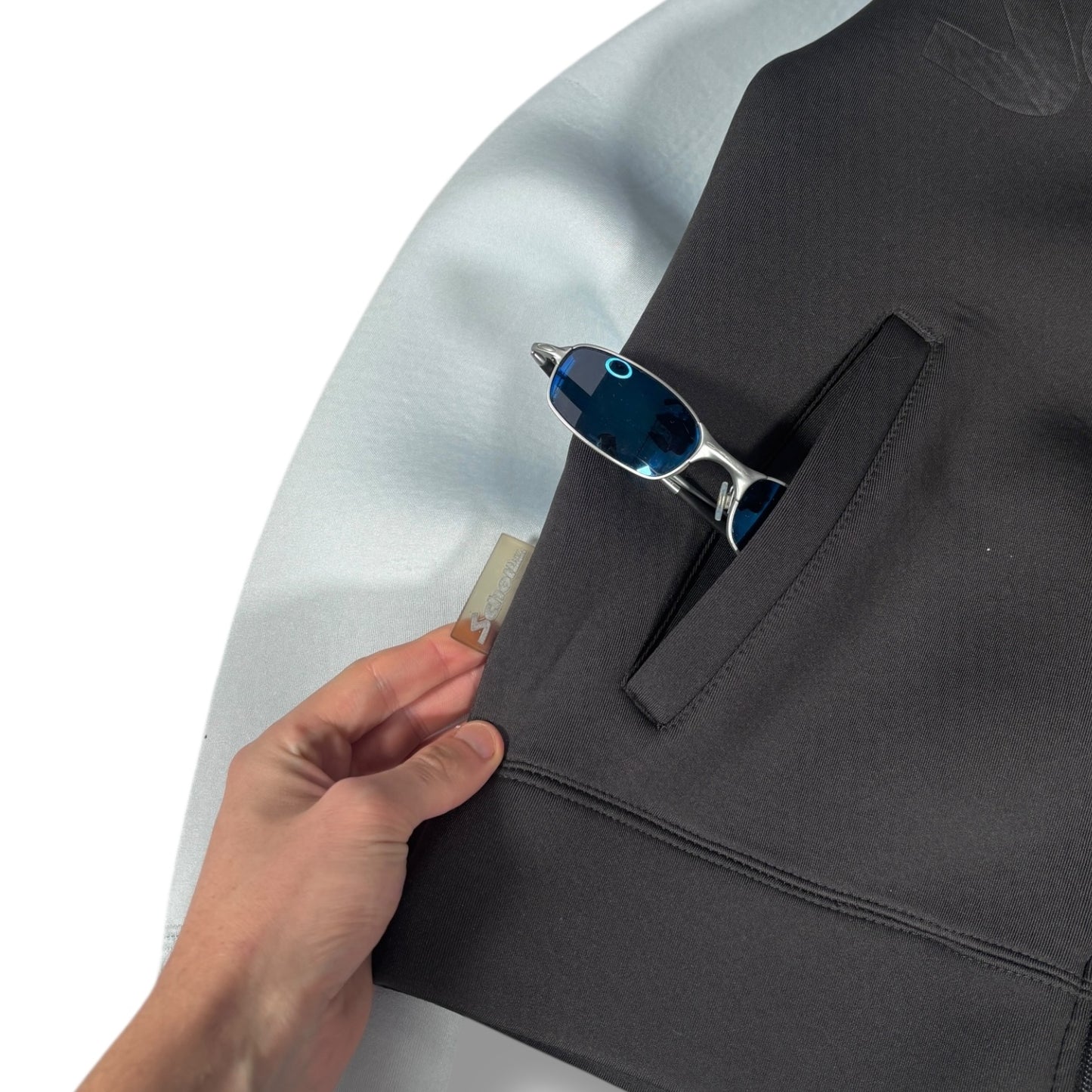 Schott 00’s Neoprene Full Zip Hoodie Small