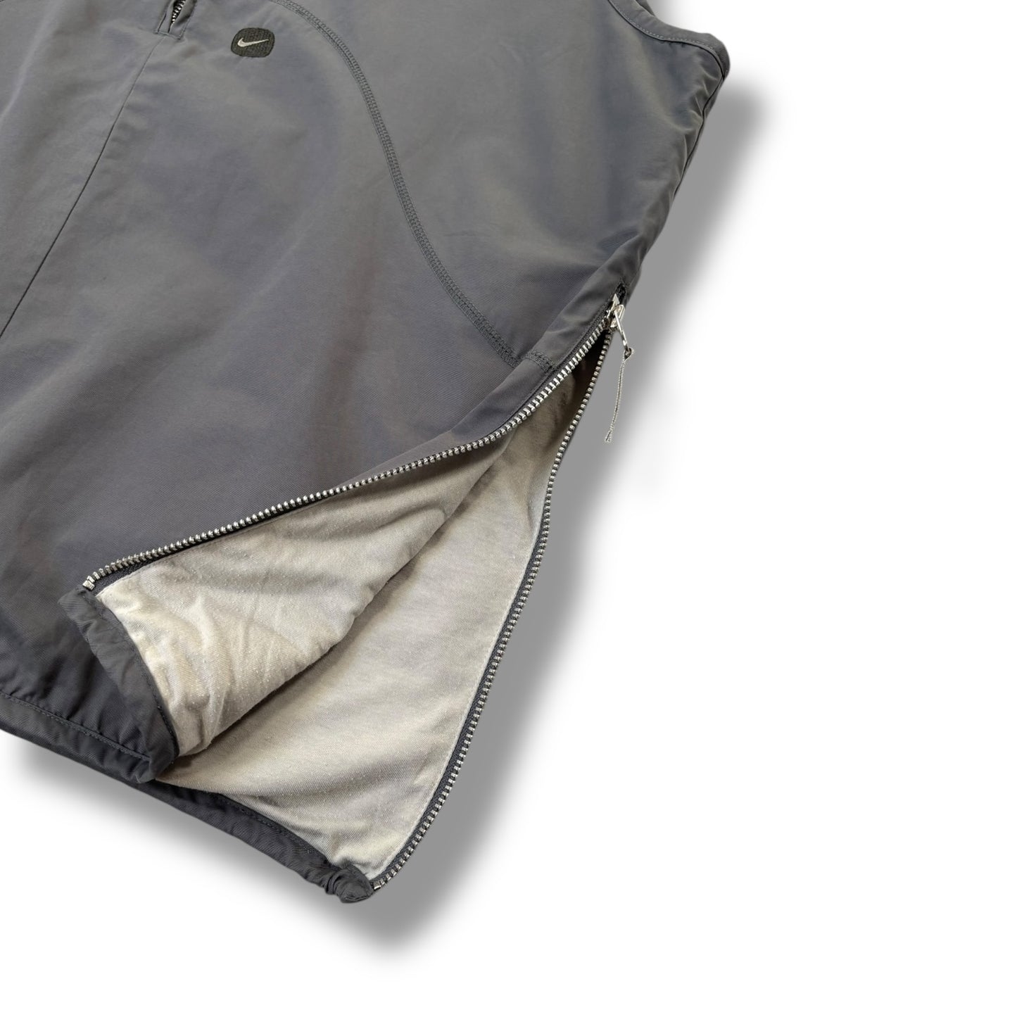 Nike 2000’s Overlocked Stitch Hooded Gillet Medium