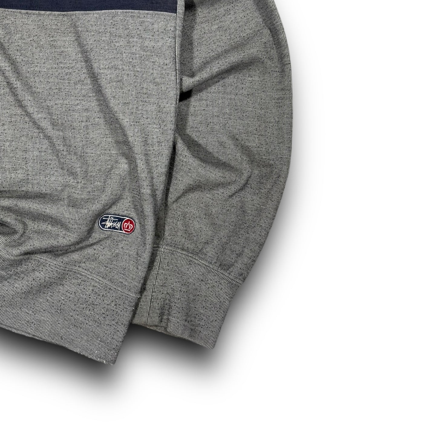 Stüssy 90’s Striped Sweatshirt Extra Large