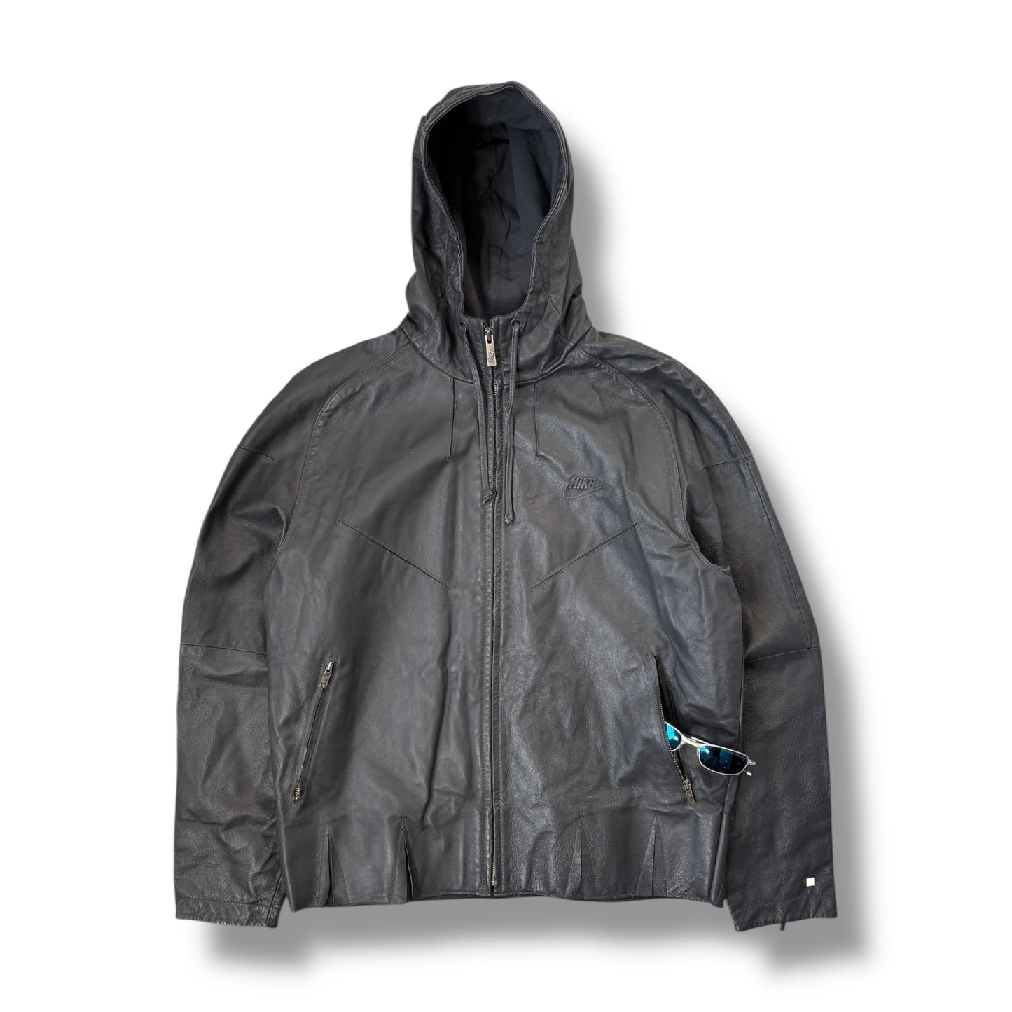 Nike 2006 Technical Leather Jacket Medium